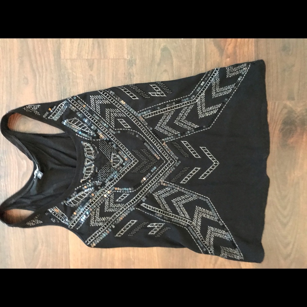 Embellished tank